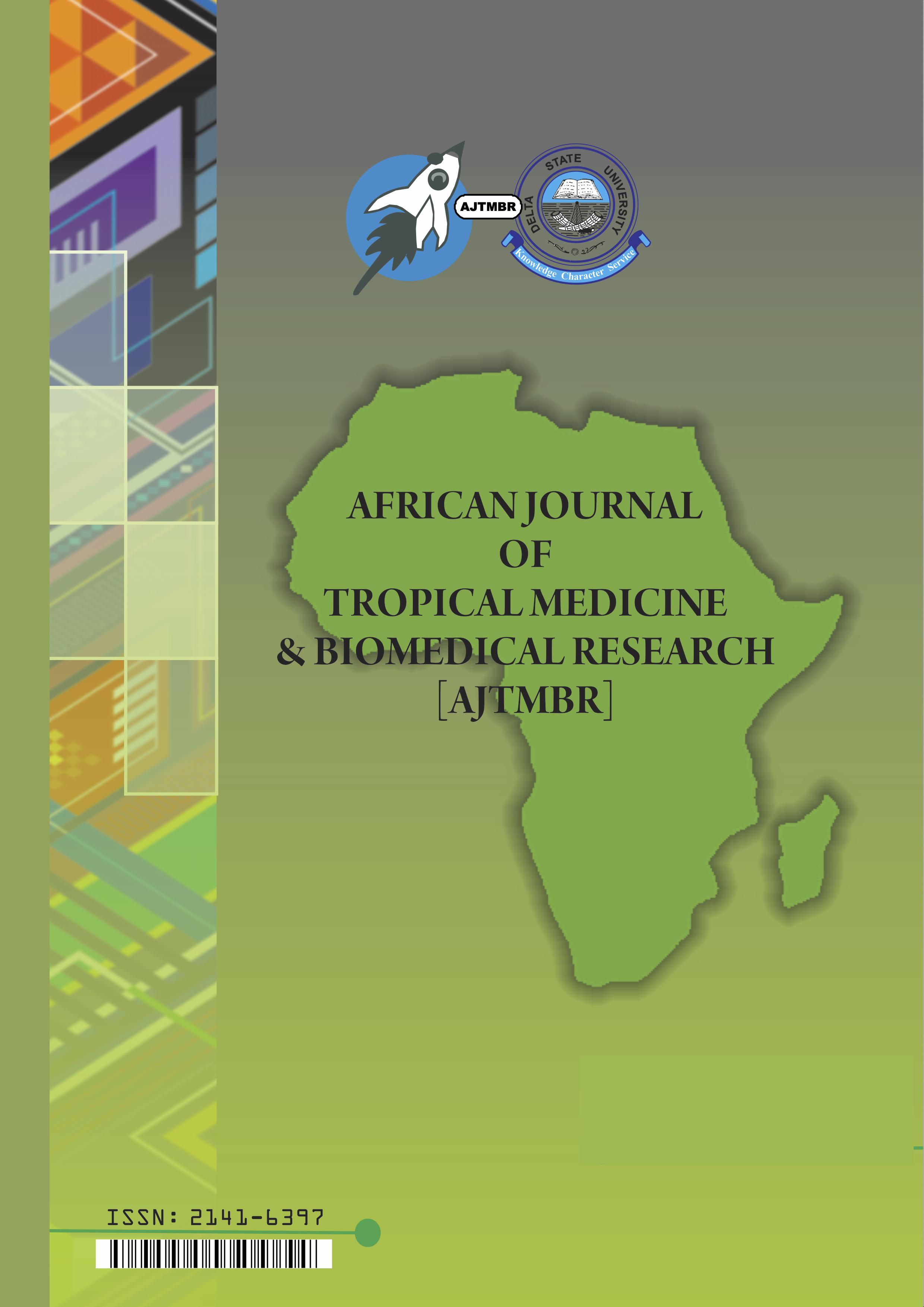 					View Vol. 5 No. 2: African Journal of Tropical Medicine and Biomedical Research; December 2022
				