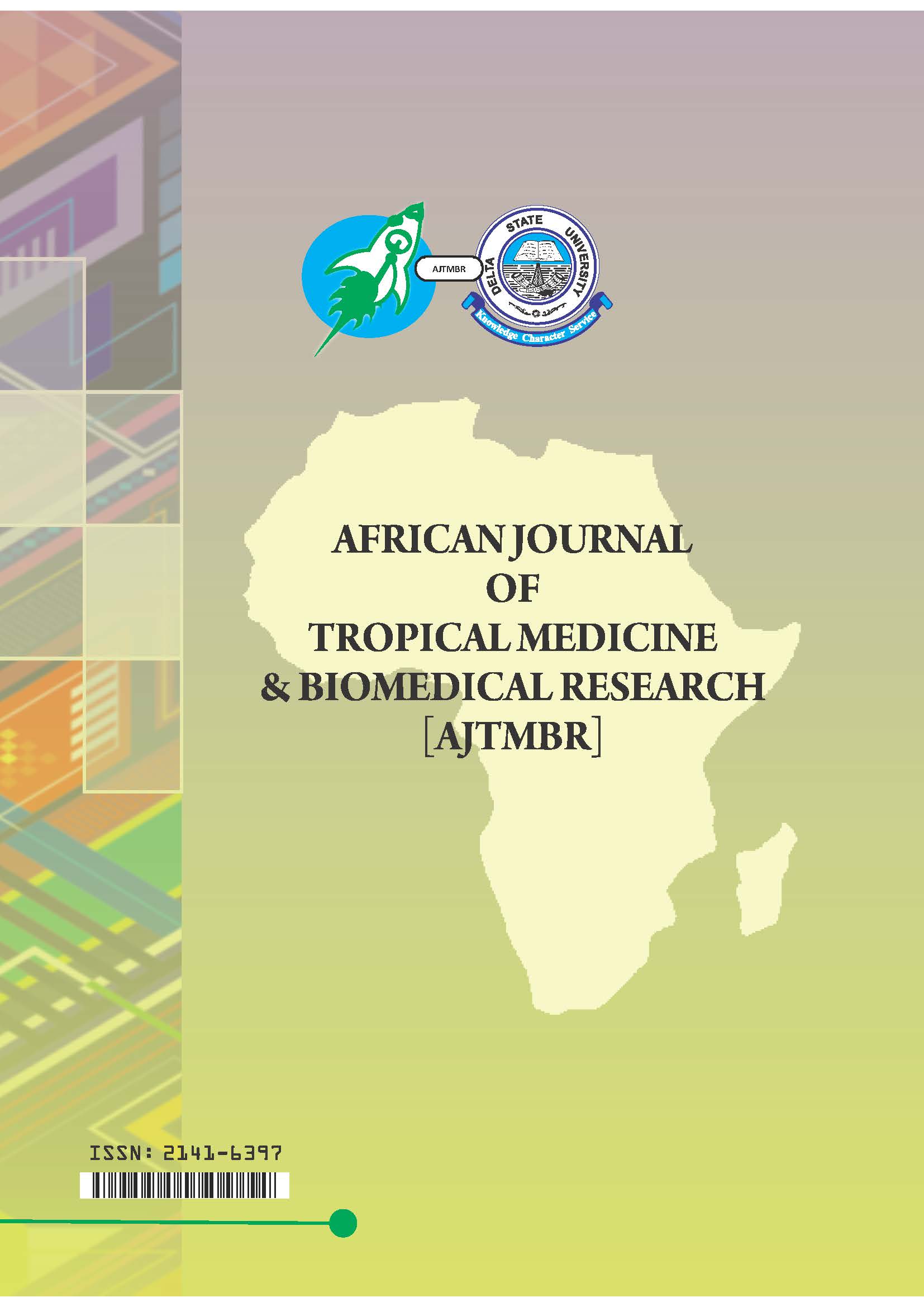 					View Vol. 6 No. 1 (2023): African Journal of Tropical Medicine and Biomedical Research; July 2023
				